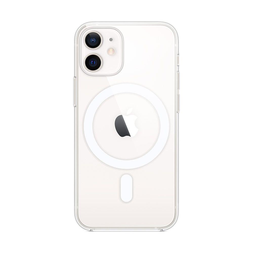 Чехол-накладка Apple MagSafe для iPhone 12 mini, поликарбонат, прозрачный - 0