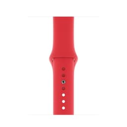Ремешок Apple Sport Band для Apple Watch 44mm, Фторэластомер, (PRODUCT)RED— фото №0