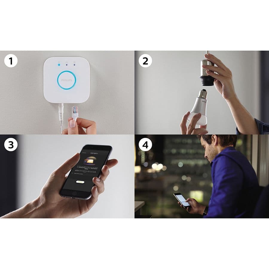 Лампа светодиодная Philips Hue E27 photo 3