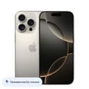 Б/У Смартфон Apple iPhone 16 Pro nano SIM+eSIM 128GB, натуральный титан (Natural Titanium)