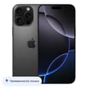 Б/У Смартфон Apple iPhone 16 Pro Max nano SIM+eSIM 256GB, черный титан (Black Titanium)