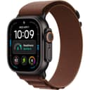 Смарт-часы Apple Watch Ultra 4 GPS + Cellular 49mm (корпус - черный титан, ремешок Alpine Loop бургунди, размер L)