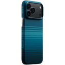 Чехол-накладка Pitaka Ultra-Slim для iPhone 17 Pro, кевлар, синий