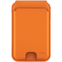 Кардхолдер uBear Fold MagSafe, экокожа, оранжевый