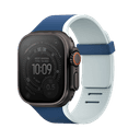Ремешок Uniq Revix IV reversible Magnetic для Apple Watch 49mm 45mm/46mm/49mm, силикон, синий/голубой