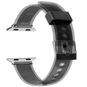 Ремешок Caweon Assol для Apple Watch 44mm/45mm/46mm/49mm, термопластичный полиуретан (TPU), черный