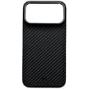 Чехол-накладка Magssory Aramid Frame для iPhone 17 Pro Max, кевлар, черный