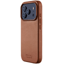 Чехол-накладка Mujjo Leather для iPhone 17 Pro, кожа, коричневый
