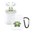 Чехол и наклейки Asynora Glow Heart, для AirPods 2