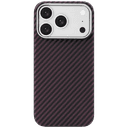 Чехол-накладка uBear Supreme Case для iPhone 18 Pro, кевлар, бургунди