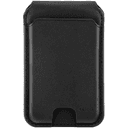 Кардхолдер uBear Fold MagSafe, экокожа, черный