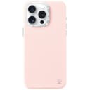 Чехол-накладка PYNANA Starry для iPhone 16 Pro, экокожа, розовый