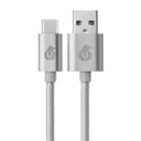 Кабель uBear Cord USB-C / USB-A, 2A 1,2м, серый