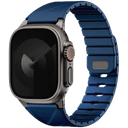 Ремешок Uniq FLUO для Apple Watch 40mm/41mm/42mm/44mm/45mm/46mm/49mm, силикон, синий