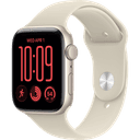 Смарт-часы Apple Watch SE 3 GPS 44mm (корпус - сияющая звезда, ремешок Sport Band песочный, размер S/M)