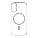Чехол-накладка Asynora Mag Clear Case для iPhone 16 Plus, полиуретан, прозрачный
