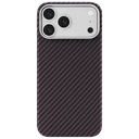 Чехол-накладка uBear Supreme Case для iPhone 18 Pro Max, кевлар, бургунди