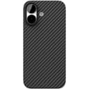 Чехол-накладка VLP Kevlar Case для iPhone 17, кевлар, черный