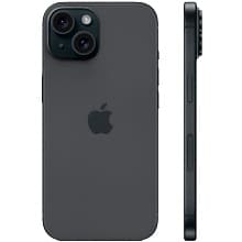 Смартфон Apple iPhone 15 nano SIM+eSIM 256GB, темная ночь (Black) - 1