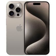 Смартфон Apple iPhone 15 Pro Max nano SIM+eSIM 512GB, натуральный титан (Natural Titanium) - 0
