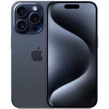 Смартфон Apple iPhone 15 Pro nano SIM+eSIM 1024GB, синий титан (Blue Titanium) - 0