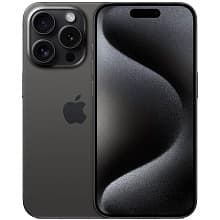 Смартфон Apple iPhone 15 Pro nano SIM+eSIM 512GB, черный титан (Black Titanium) - 0