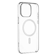 Чехол-накладка Synora Mag Clear Case для iPhone 15 Pro Max, полиуретан, прозрачный - 0