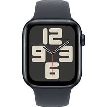 Смарт-часы Apple Watch SE GPS 44mm (корпус - темная ночь, ремешок Sport Band темная ночь, размер M/L) - 1