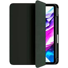 Чехол-книжка VLP Split Folio для iPad Air 13″ (2024), экокожа, темно-зеленый - 0