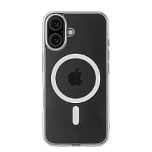 Чехол-накладка uBear Real Mag Case для iPhone 16, полиуретан, прозрачный - 2