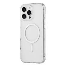 Чехол-накладка uBear Real Mag Case для iPhone 16 Pro Max, полиуретан, прозрачный - 1