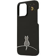 Чехол-накладка Asynora Magnetic aramid fiber cat для iPhone 15 Pro Max, арамид (кевлар), цветной - 0