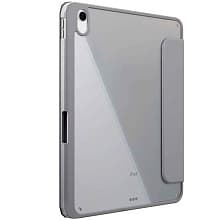 Чехол-книжка VLP Split Folio для iPad 11 (2025)/10,9″ 2022 (2022), полиуретан, серый - 2