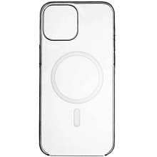 Чехол-накладка Asynora Mag Clear Case для iPhone 15, полиуретан, прозрачный - 0