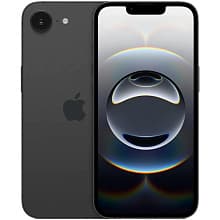 Смартфон Apple iPhone 16e nano SIM+eSIM 256GB, черный (Black) - 0