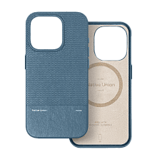 Чехол-накладка Native Union (RE)Classic для iPhone 16 Pro, полиуретан, синий - 1