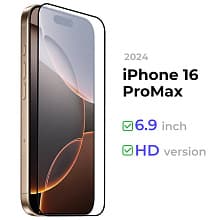 Защитное стекло Sapphireman для iPhone 16 Pro Max - 1