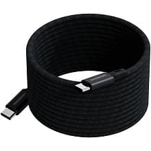 Кабель Magssory магнитный USB-C / USB-C, 240Вт 2,4м, черный - 0