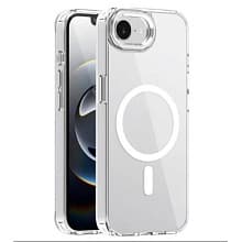 Чехол-накладка VLP Crystal Case для iPhone 16e/17e, силикон, прозрачный - 0