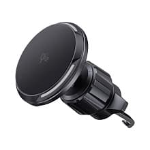 Автомобильный держатель Deppa MageSafe QI2 Flex черный - 0