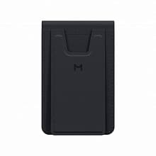 Кардхолдер Magssory Tripod Magnetic Vlog Wallet MagSafe с функцией штатива, экокожа, черный - 0