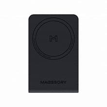 Кардхолдер Magssory Tripod Magnetic Vlog Wallet MagSafe с функцией штатива, экокожа, черный - 1