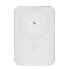 Внешний аккумулятор uBear Slide Magnetic Qi2 5000 мАч, белый - 0
