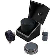 Зарядное устройство беспроводное Magssory Disc Signature Edition Qi2 3 в 1, 22Вт, черный - 1