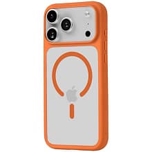 Чехол-накладка uBear Shade для iPhone 17 Pro Max, полиуретан, оранжевый - 1
