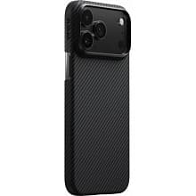 Чехол-накладка Pitaka Ultra-Slim для iPhone 17 Pro Max, кевлар, черный - 1