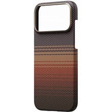 Чехол-накладка Pitaka Ultra-Slim для iPhone 17 Pro Max, кевлар, оранжевый - 3