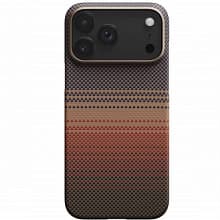 Чехол-накладка Pitaka Ultra-Slim для iPhone 17 Pro, кевлар, оранжевый - 0
