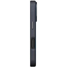 Чехол-накладка Uniq Lyden DS для iPhone 17 Pro, экокожа, синий/серый - 3