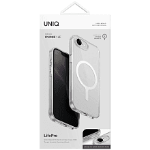 Чехол-накладка Uniq Lifepro Xtreme для iPhone 16e/17e, силикон, прозрачный - 3